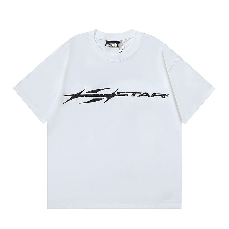 Hellstar Circular Flame Graphic T-Shirt — front