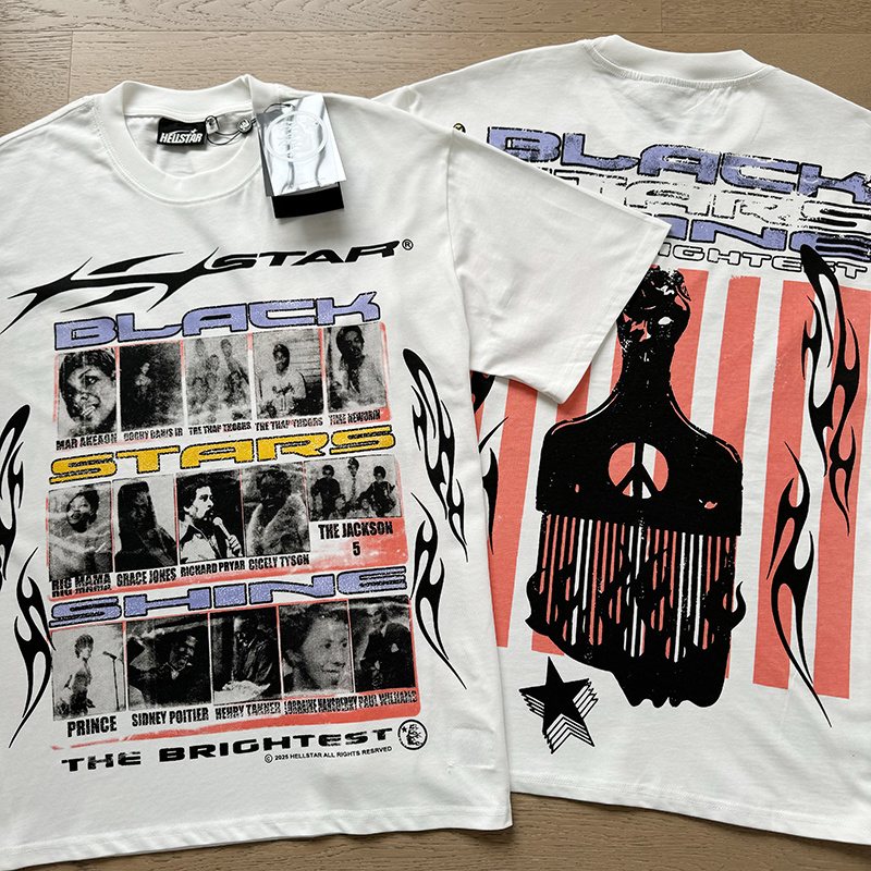 Hellstar Photo Graphic Short-Sleeve T-Shirt — context