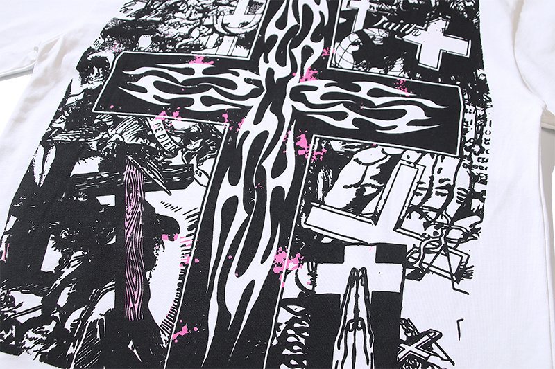Hellstar Front & Back Graphic T-Shirt — detail