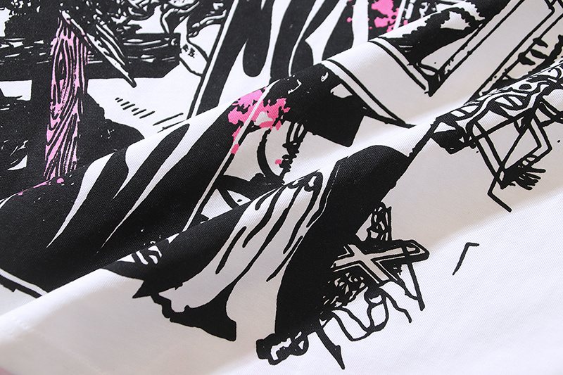 Hellstar Front & Back Graphic T-Shirt — detail