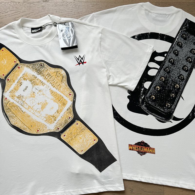 Hellstar Championship Belt Graphic T-Shirt — context