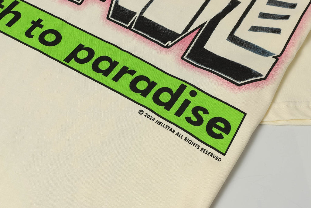 Hellstar Path to Paradise Star Graphic T-Shirt — detail
