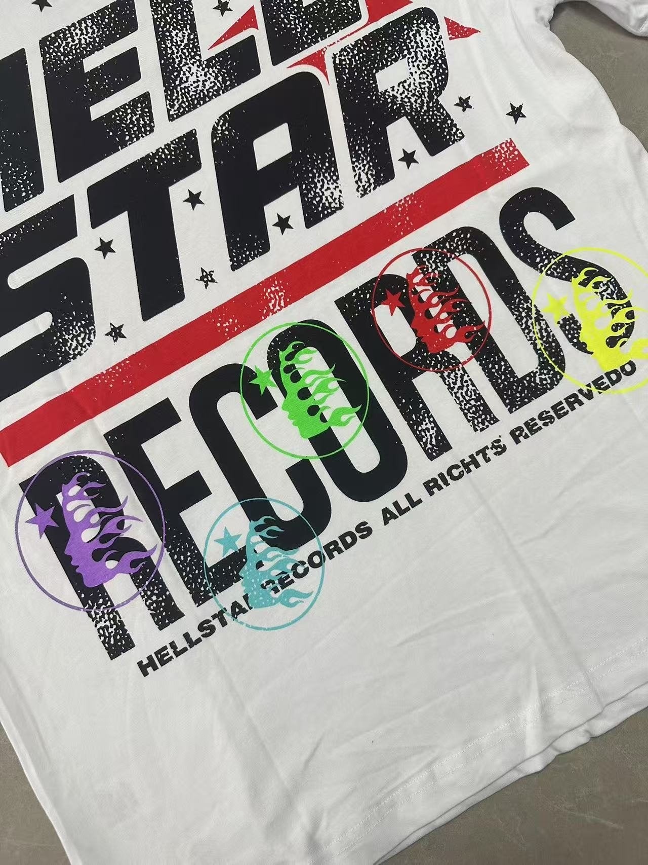 Hellstar Zombie Brain Graphic Short-Sleeve T-Shirt — detail
