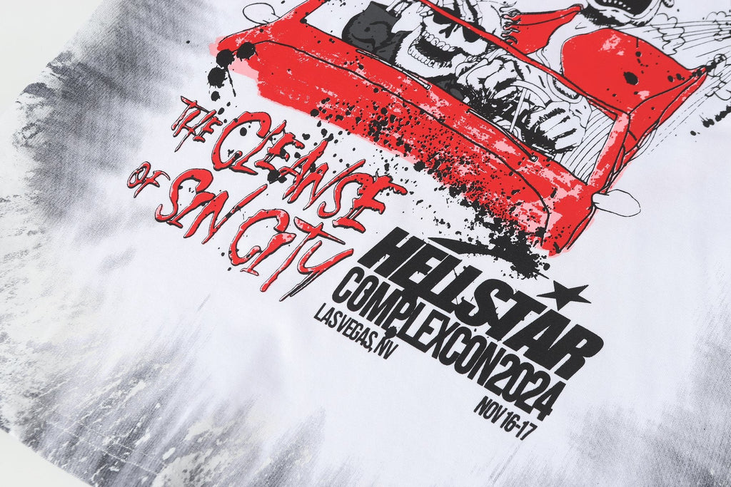 Hellstar Sin City Complexcon Graphic T-Shirt — detail