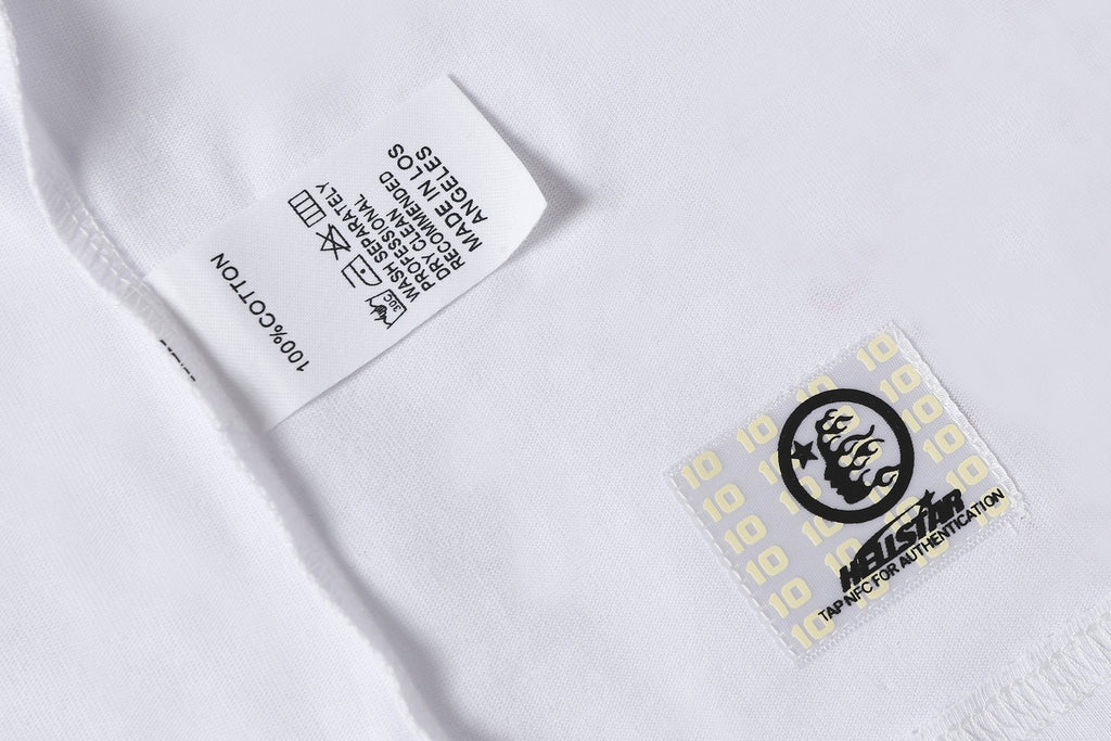 Hellstar Records Graphic Short-Sleeve T-Shirt — neck_label