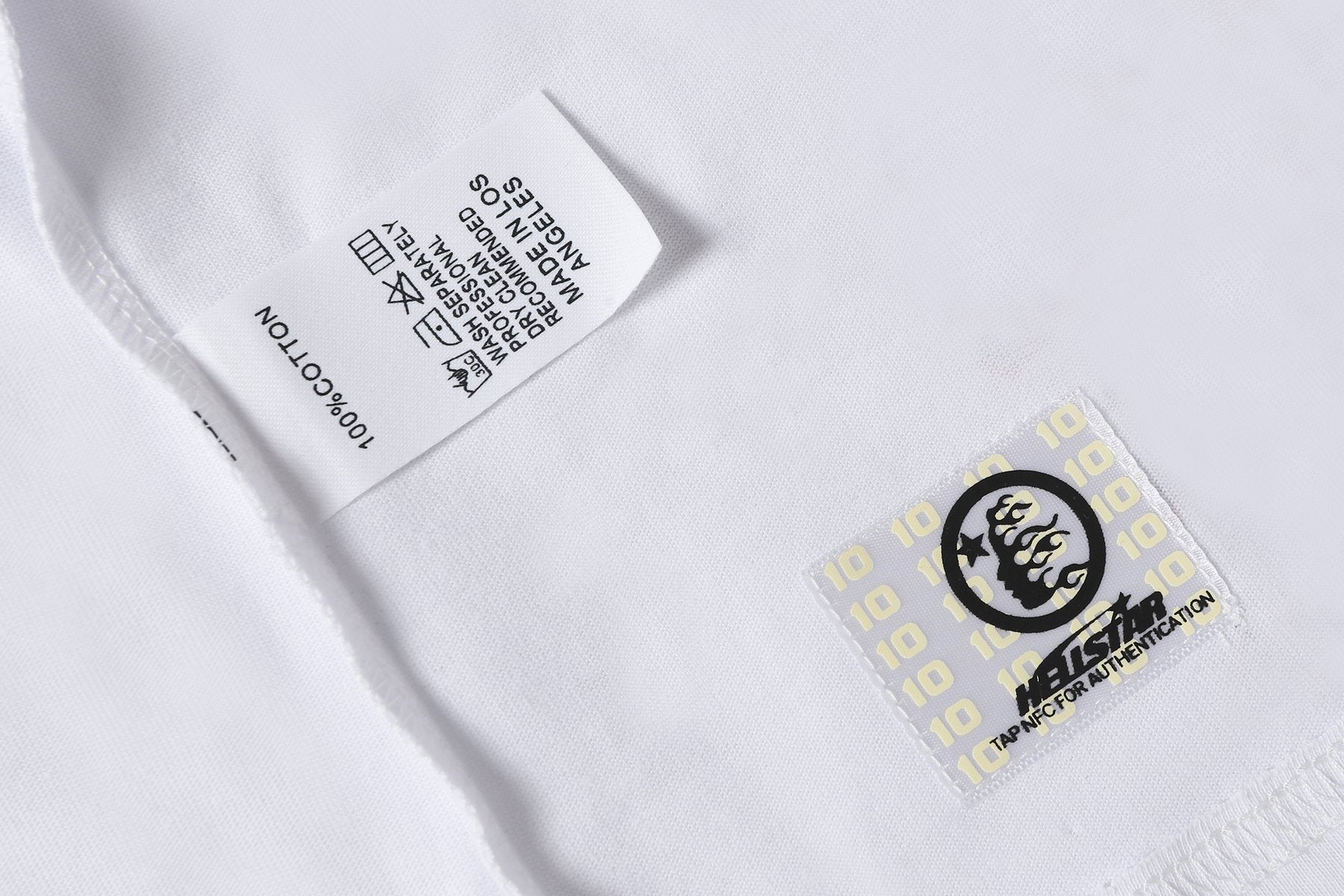 Hellstar Records Graphic Short-Sleeve T-Shirt — neck_label