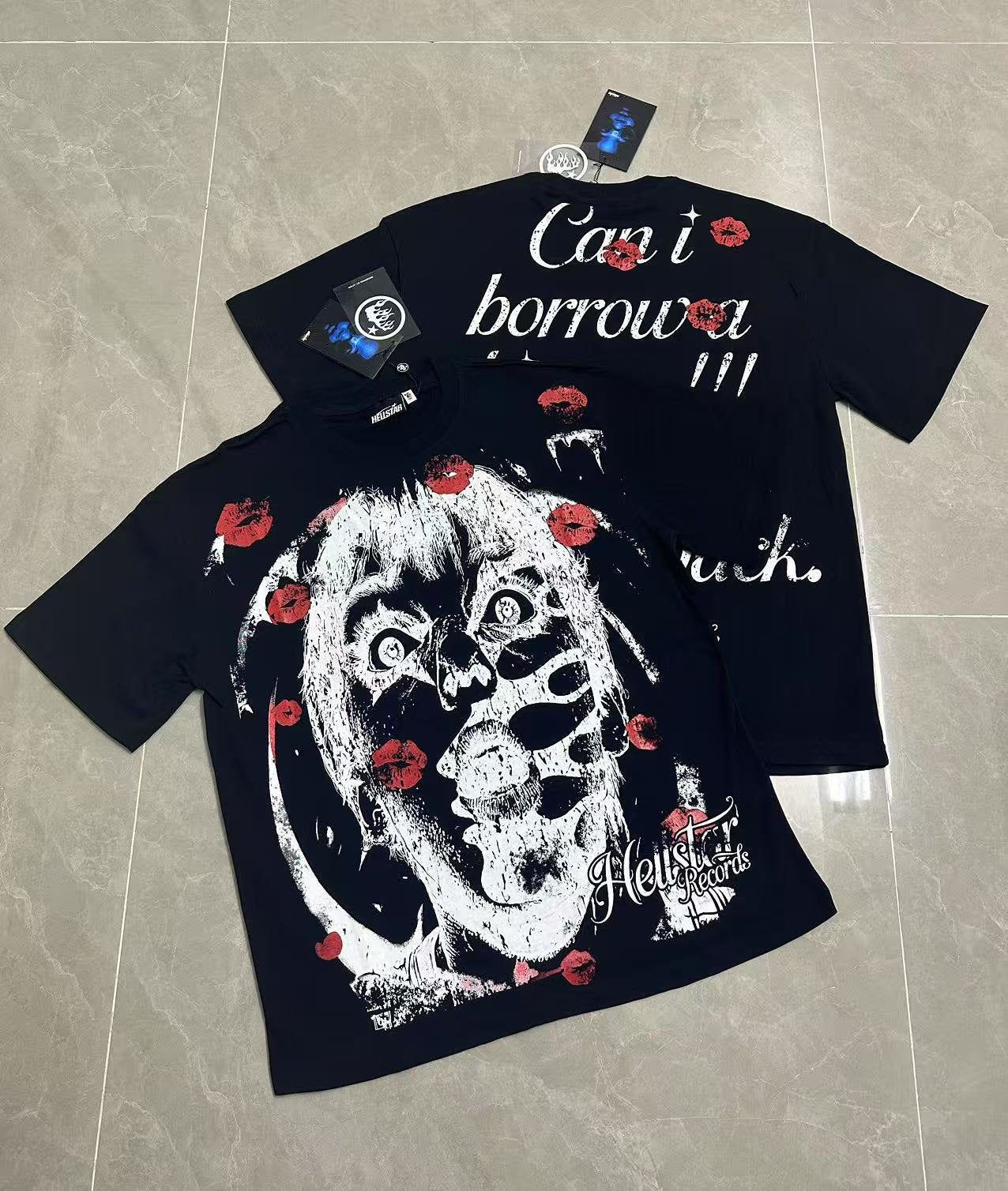 Hellstar Records Graphic Short-Sleeve T-Shirt — context