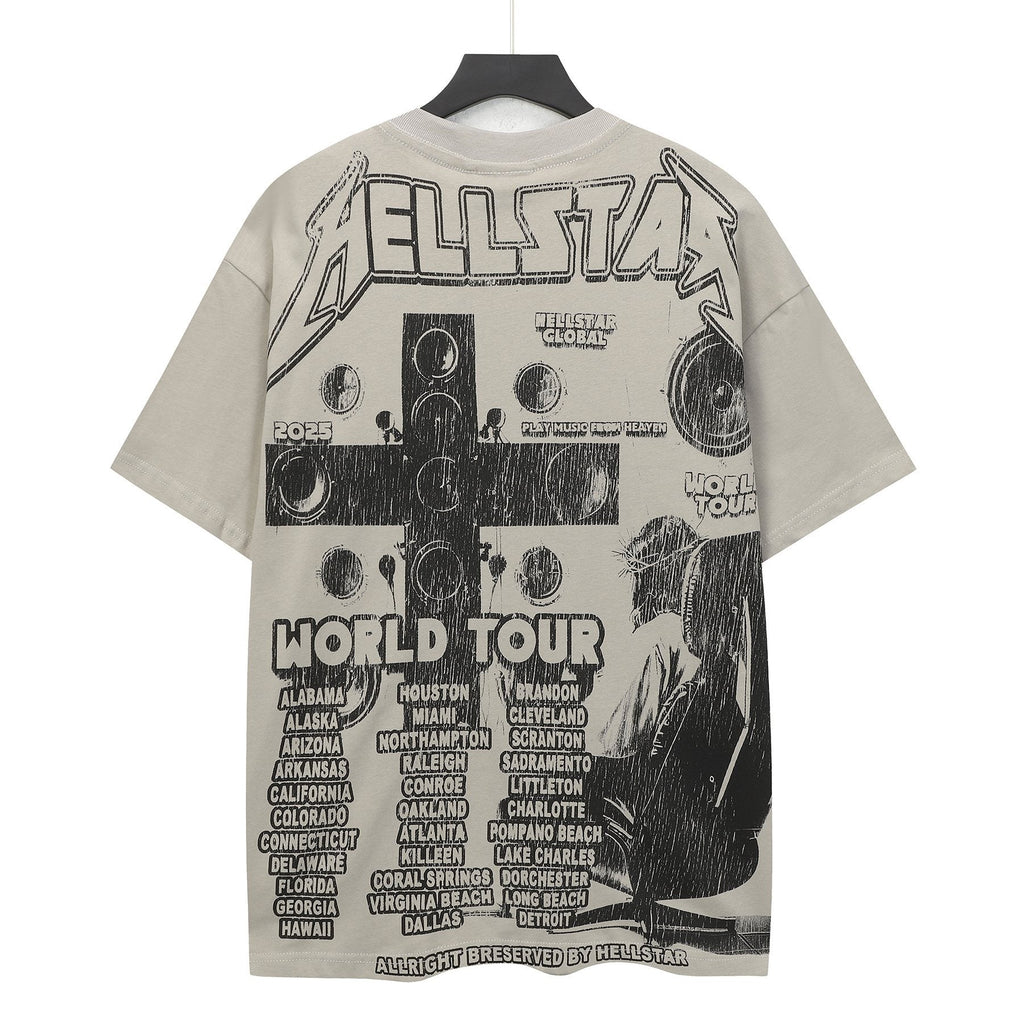 Hellstar Path to Paradise World Tour Graphic T-Shirt — back