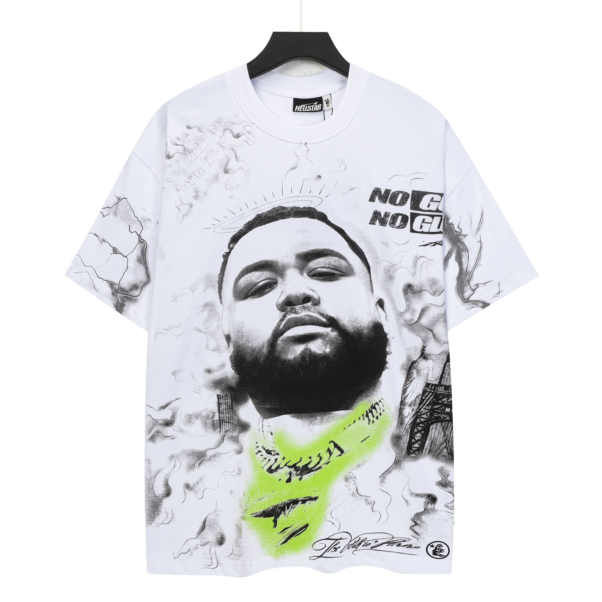 Hellstar No Guts No Glory Portrait Graphic T-Shirt — hero