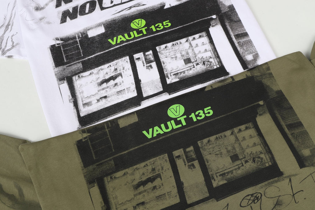 Hellstar No Guts No Glory Portrait Graphic T-Shirt — detail