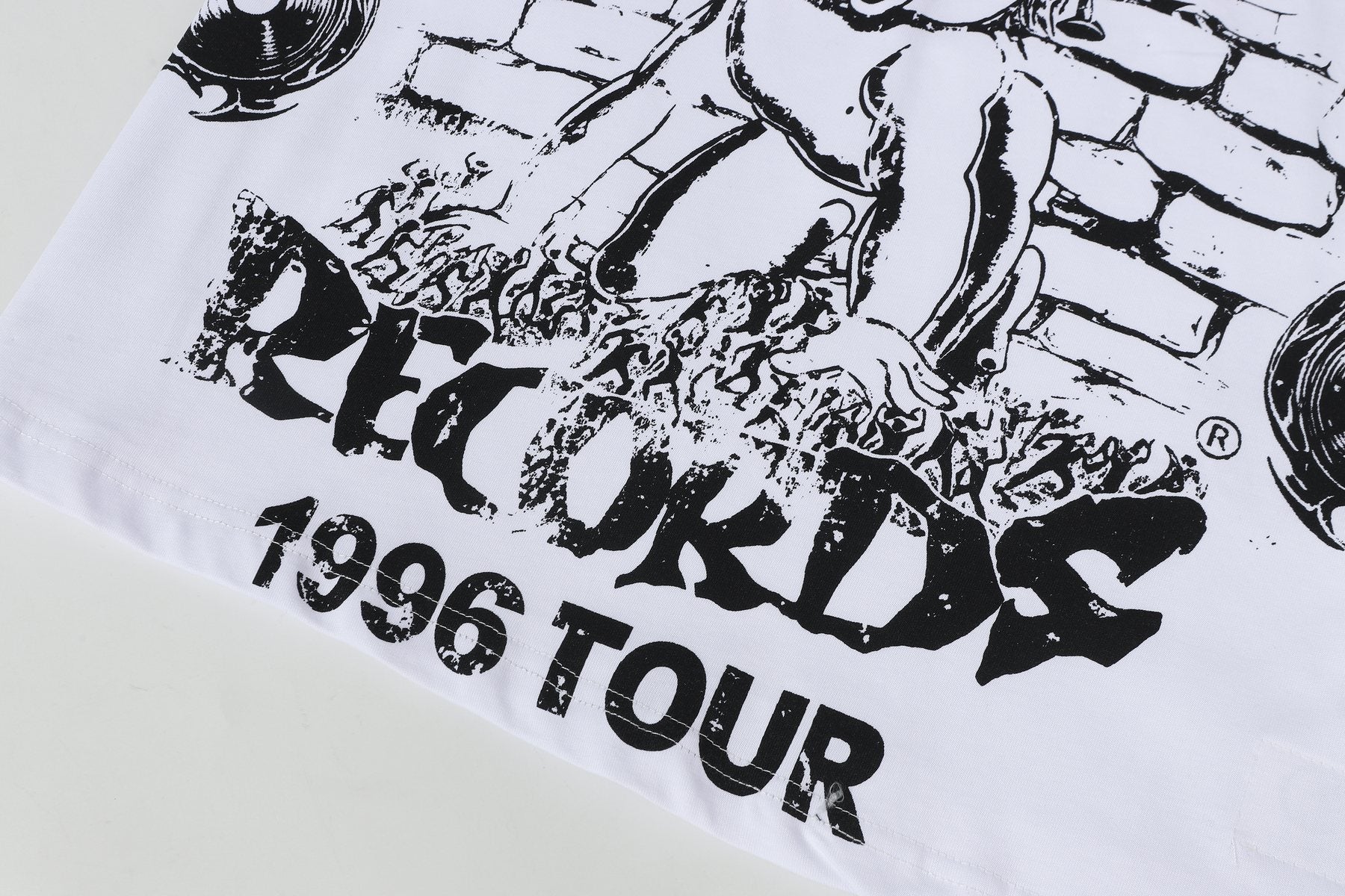 Hellstar Front & Back Graphic Short-Sleeve T-Shirt — detail