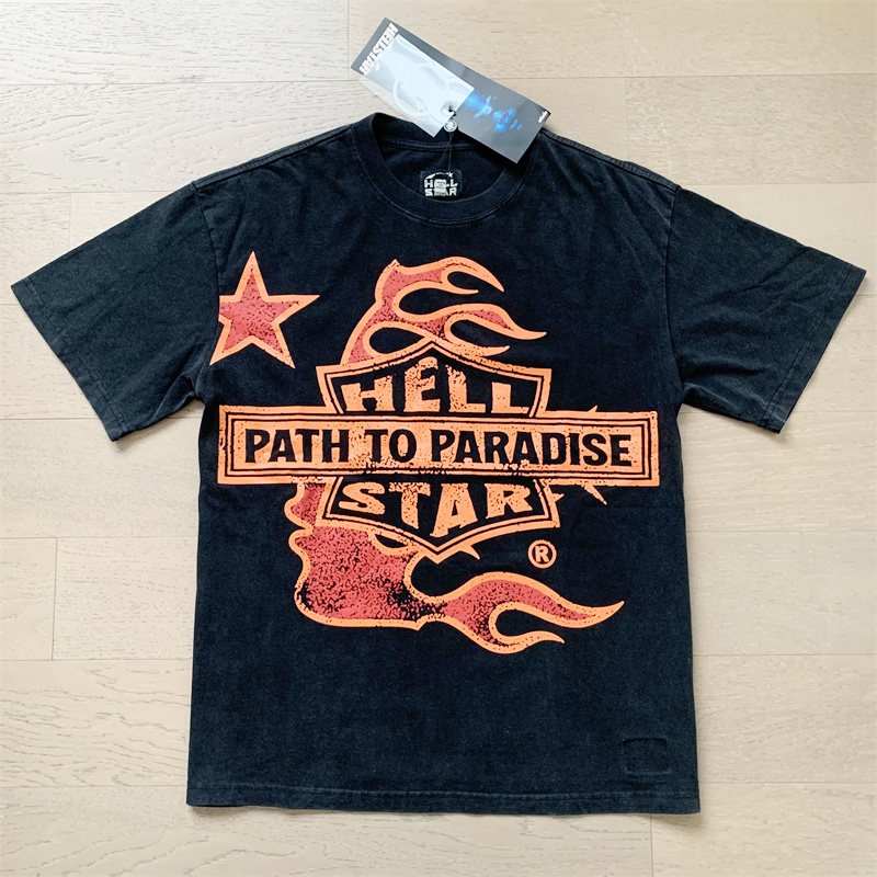 Hellstar Path to Paradise Tour Graphic T-Shirt — front