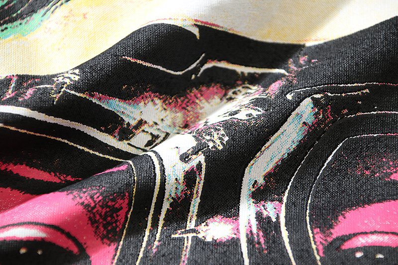 Hellstar Washed Black Graphic T-Shirt — detail