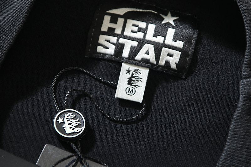 Hellstar Path to Paradise Short-Sleeve Graphic T-Shirt — neck_label