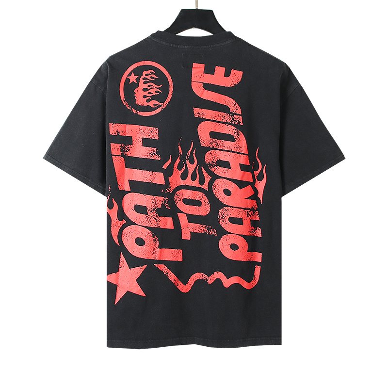 Hellstar Path to Paradise Short-Sleeve Graphic T-Shirt — back