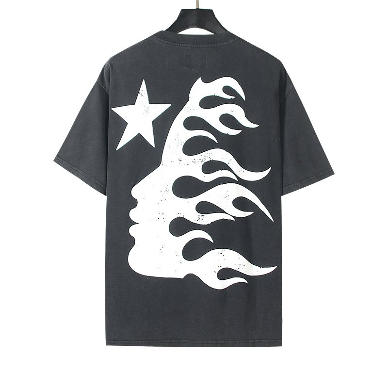 Hellstar Smile Earth Short-Sleeve T-Shirt — back