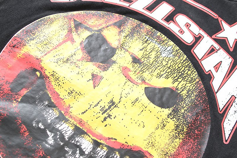 Hellstar Smile Earth Short-Sleeve T-Shirt — detail