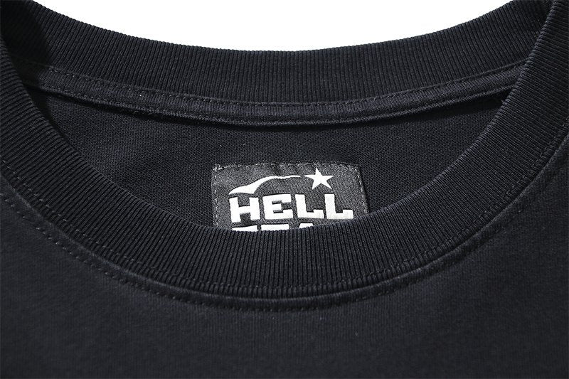HEILSTAR Flame and Star Graphic T-Shirt — neck_label