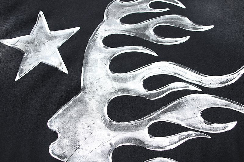 Hellstar Path to Paradise Graphic T-Shirt — fabric_closeup