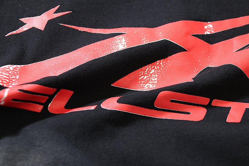 Hellstar Flame-Head Graphic Short-Sleeve T-Shirt — detail