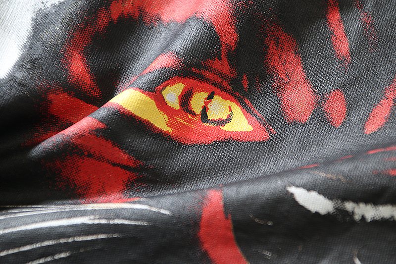 Hellstar Panther Moon Graphic T-Shirt — detail