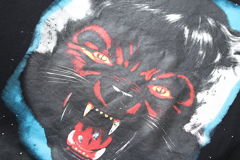 Hellstar Panther Moon Graphic T-Shirt — detail