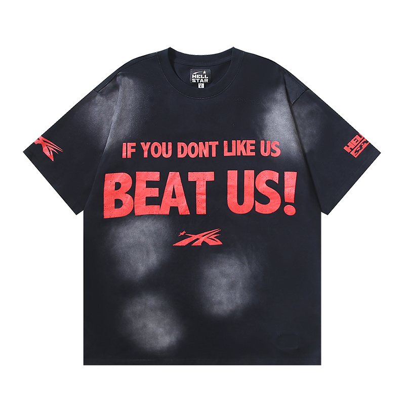 Hellstar If You Don't Like Us Beat Us Graphic T-Shirt — hero