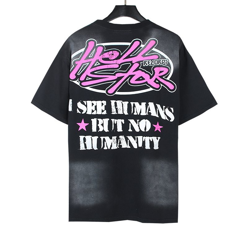Hellstar I See Humans But No Humanity Graphic T-Shirt — back