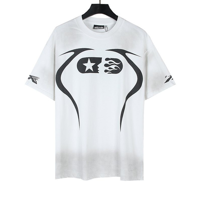 Hellstar Flame Number 11 Graphic Short-Sleeve Set — front