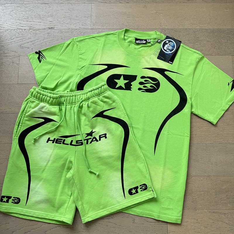 Hellstar Flame Number 11 Graphic Short-Sleeve Set — hero