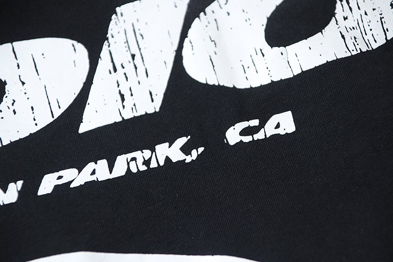 HELSTAR Distressed Graphic Short-Sleeve T-Shirt — detail