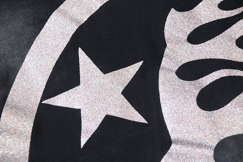 Hellstar Flame Face Graphic T-Shirt — detail