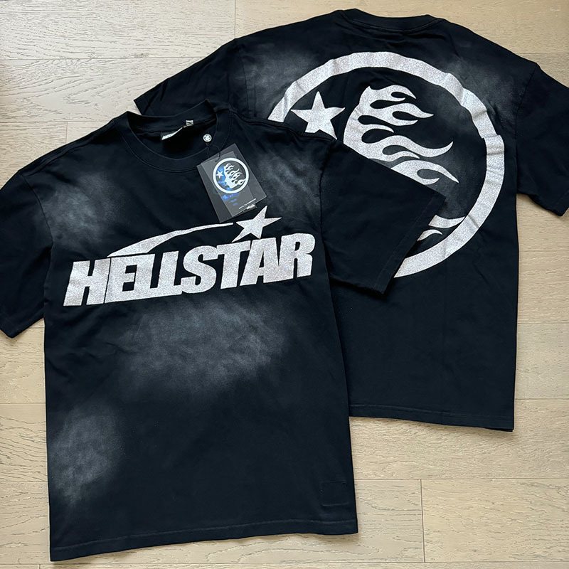 Hellstar Flame Face Graphic T-Shirt — context