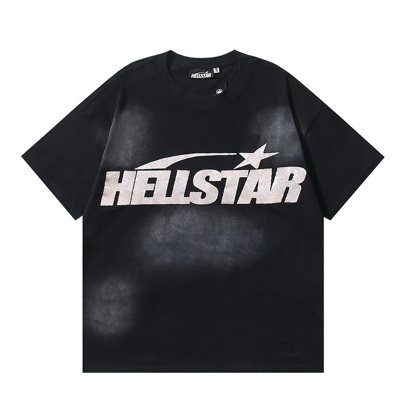 Hellstar Flame Face Graphic T-Shirt — hero