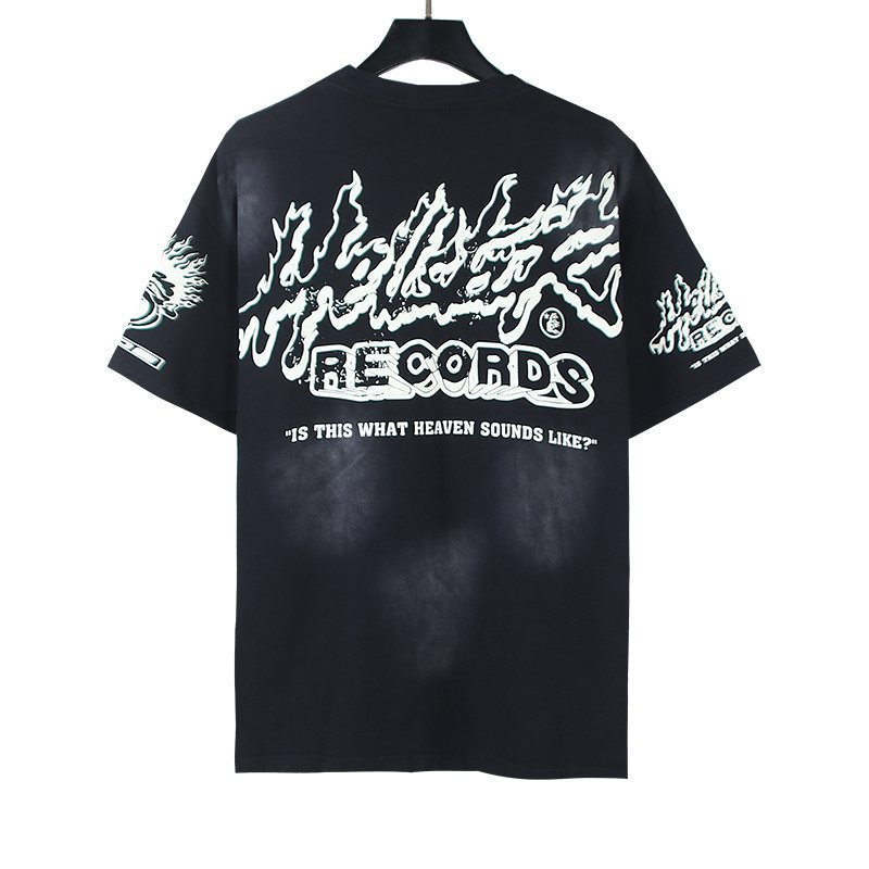 Hellstar Flame Graphic T-Shirt — back