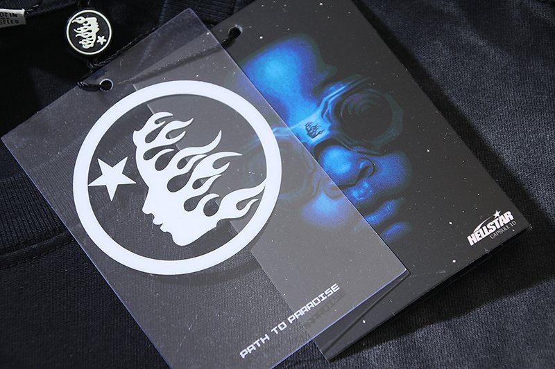 Hellstar Flame Graphic T-Shirt — hang_tag