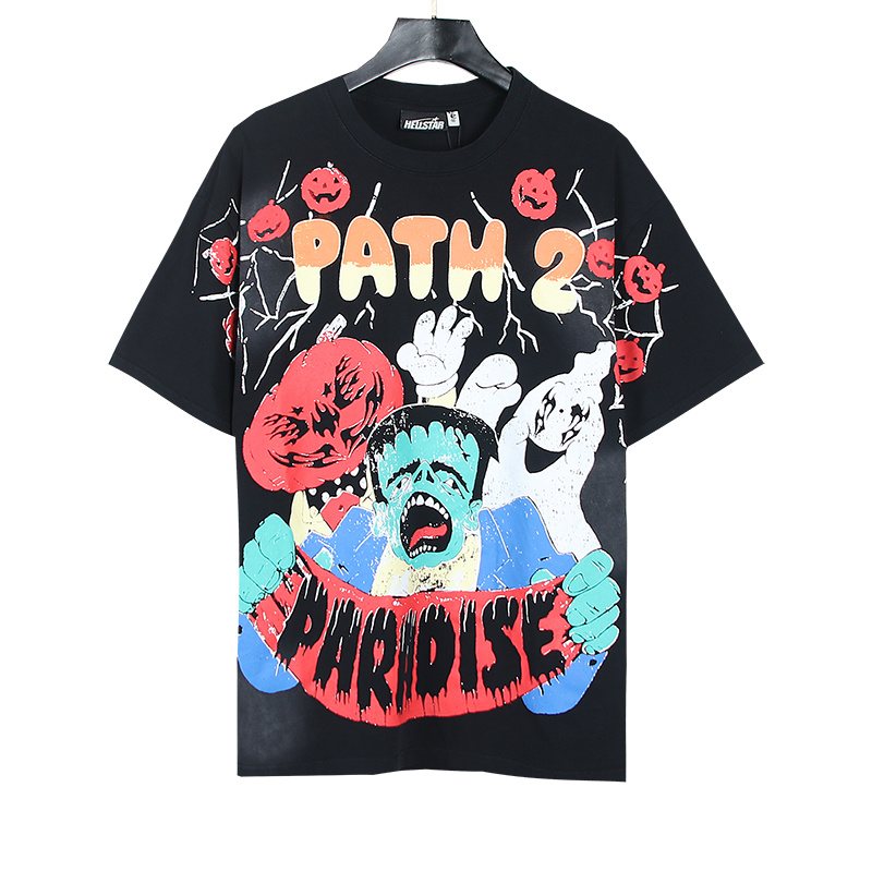 Hellstar Pumpkin Monster Graphic T-Shirt — front