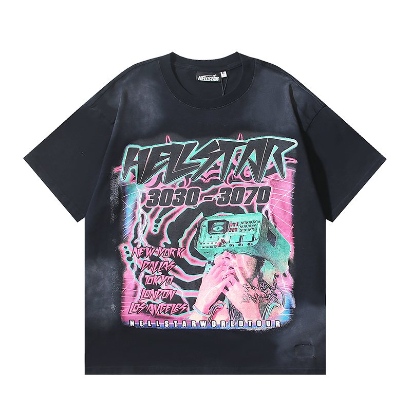 Hellstar World Tour Graphic Short-Sleeve T-Shirt — hero
