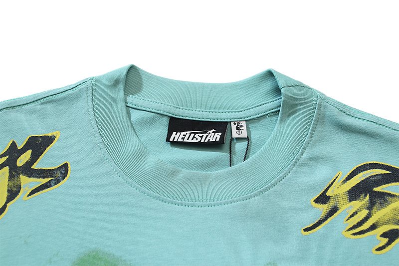 Hellstar Path to Paradise Skull Graphic T-Shirt — neck_label
