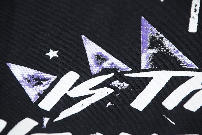 Hellstar Washed Portrait Graphic T-Shirt — detail