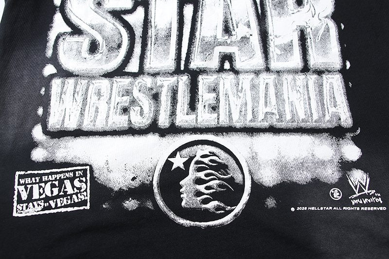 Hellstar WrestleMania Graphic T-Shirt — detail