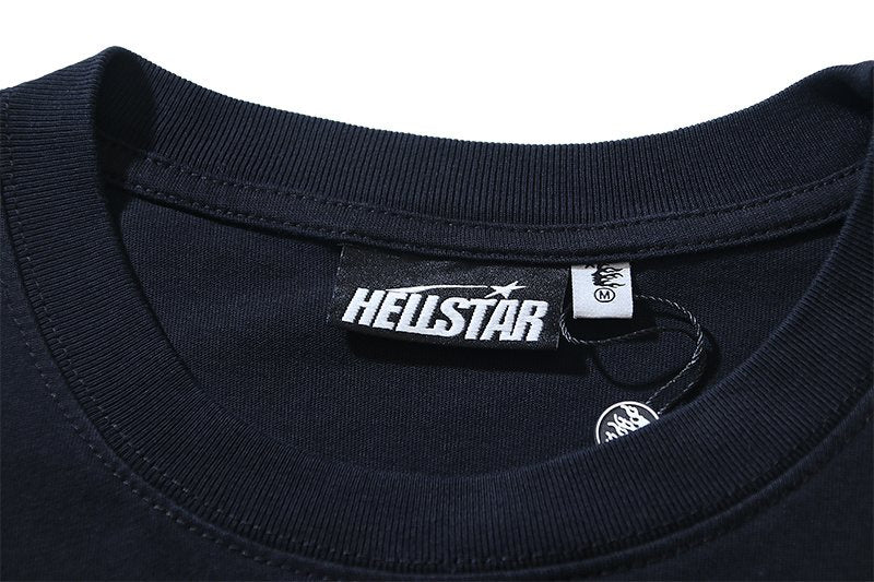 Hellstar Star and Flame Graphic T-Shirt — neck_label