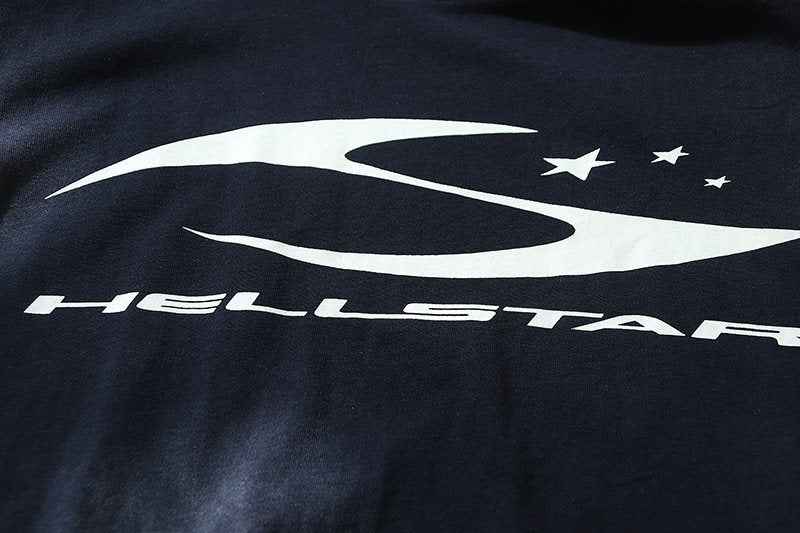 Hellstar Washed Graphic Short-Sleeve T-Shirt — detail