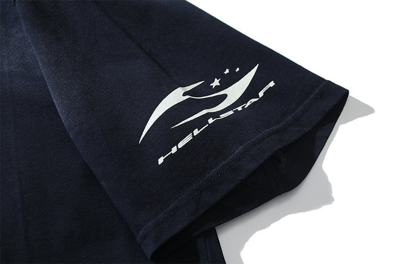 Hellstar Washed Graphic Short-Sleeve T-Shirt — detail