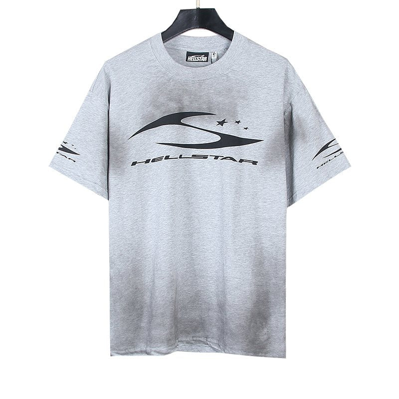 Hellstar Washed Graphic Short-Sleeve T-Shirt — front