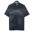 Hellstar Rhinestone Flame Star Graphic T-Shirt — hero