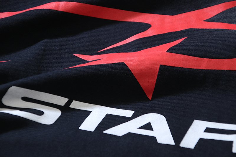 Hellstar Front & Back Graphic Short-Sleeve T-Shirt — detail