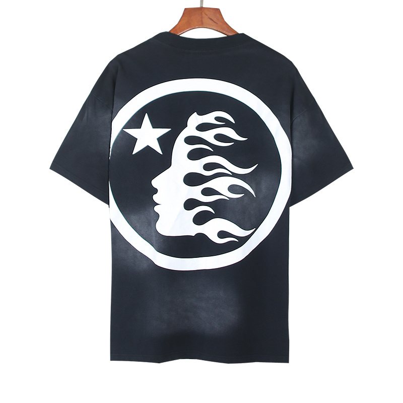 Hellstar Front & Back Graphic Short-Sleeve T-Shirt — back