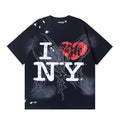 Hellstar I Heart NY Distressed Graphic T-Shirt — hero