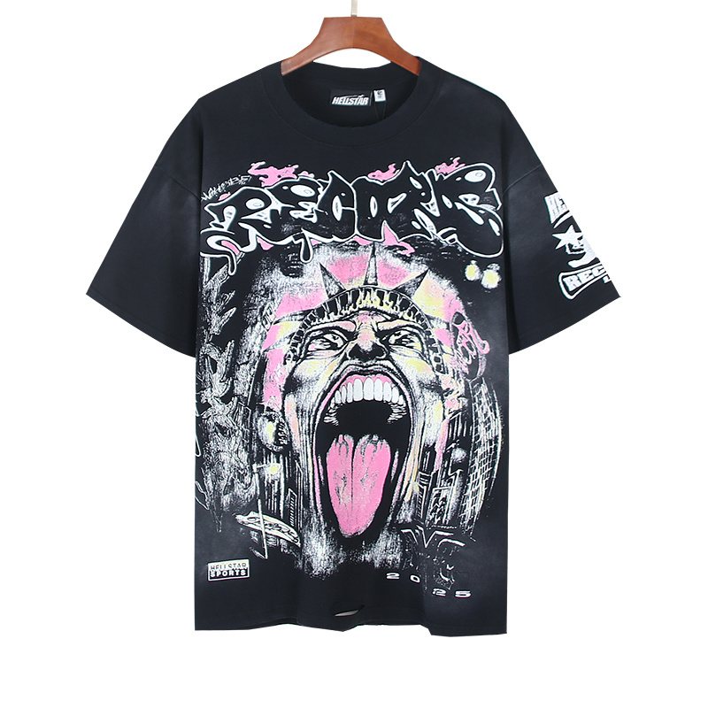 Hellstar Face Graphic Short-Sleeve T-Shirt — hero